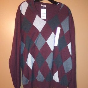 Multi color sweater for men
